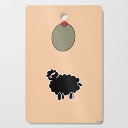 Olive Ewe: Black Sheep Edition Cutting Board