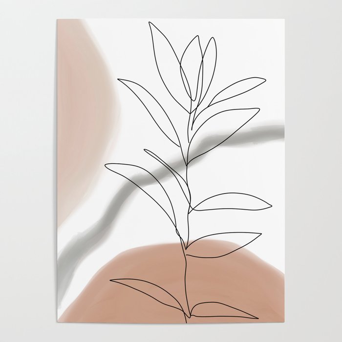 abstract branch Poster