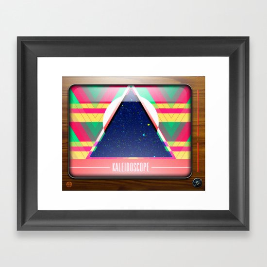 Kaleidoscope TV version C Framed Art Print
