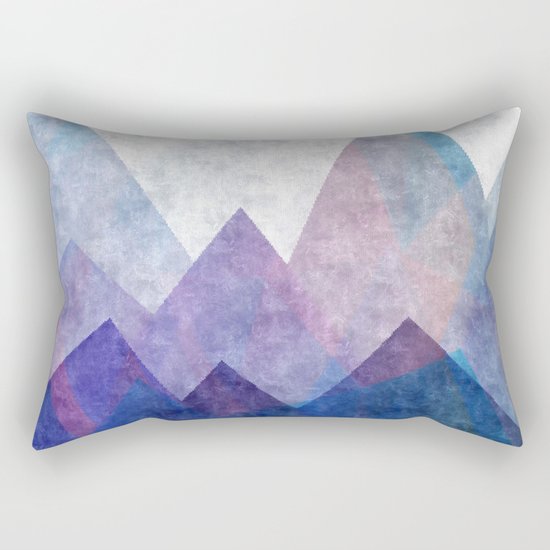 Fresh Peaks Rectangular Pillow