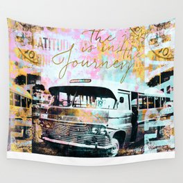 The Joy is in the Journey Wall Tapestry