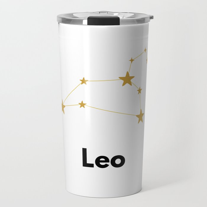 Leo, Leo Zodiac Travel Mug
