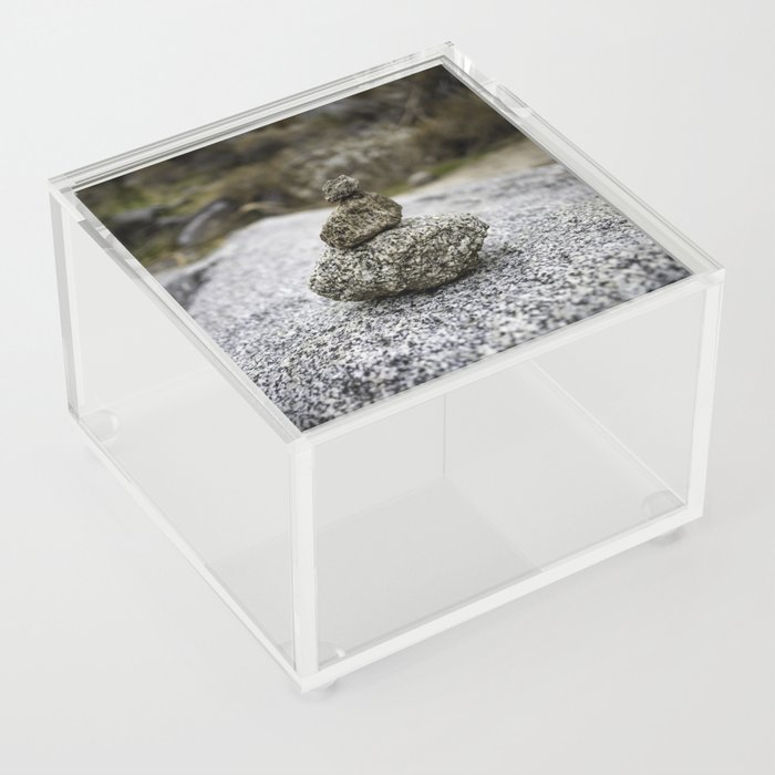 Stone Path Stack Acrylic Box