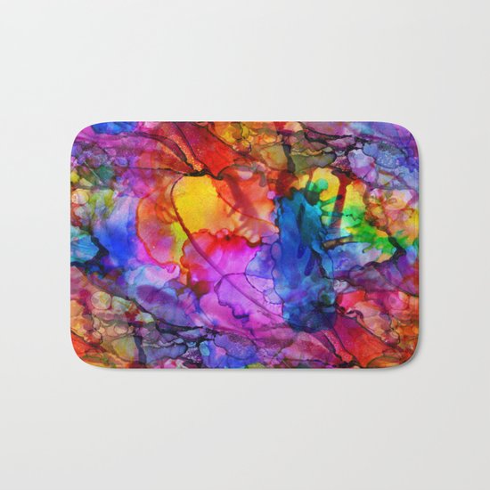 Colour Chaos Bath Mat