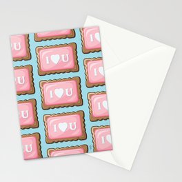 ZA-Cookie: I Love U Stationery Cards