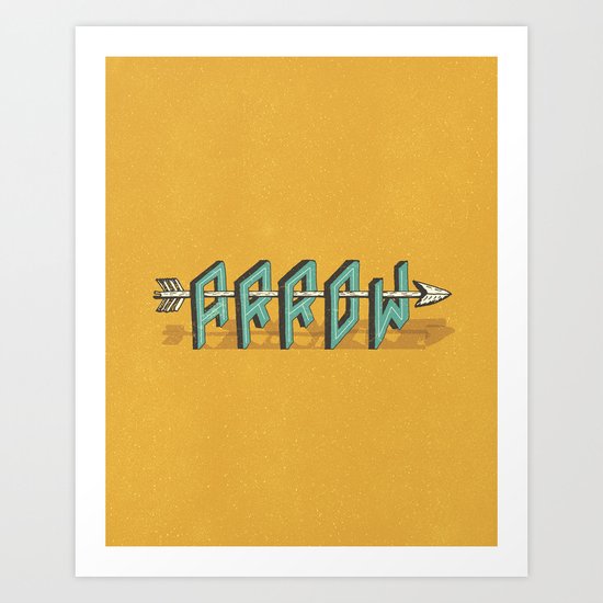 Arrow Art Print