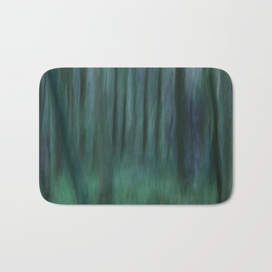 Painted Trees 2 Aqua Bath Mat