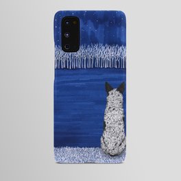 Blue Forest, Starry Sky (Artwork by AK) Android Case