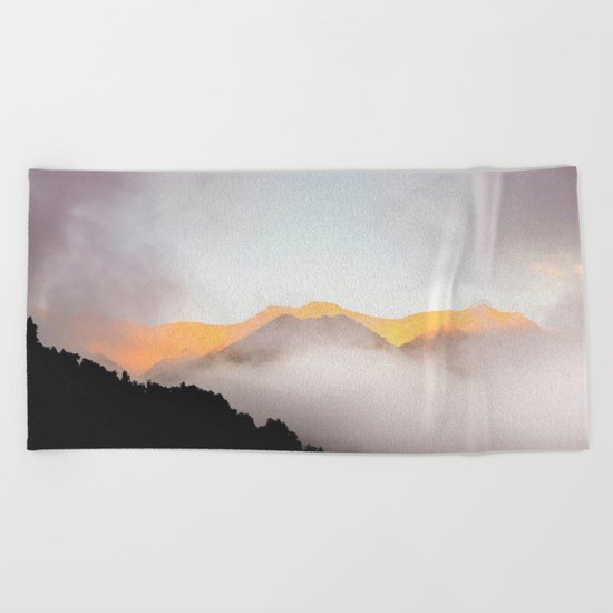 Hidden Treasure Mountain Beach Towel