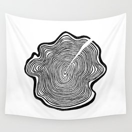 Tree Ring II Wall Tapestry