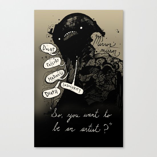 Mirror mirror Canvas Print