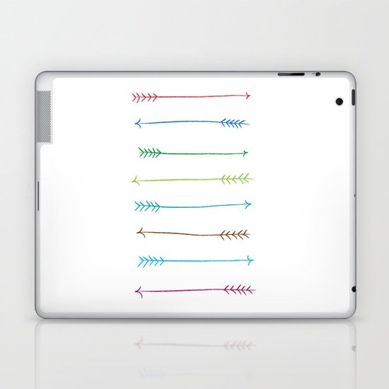 Colour Arrows Laptop & iPad Skin