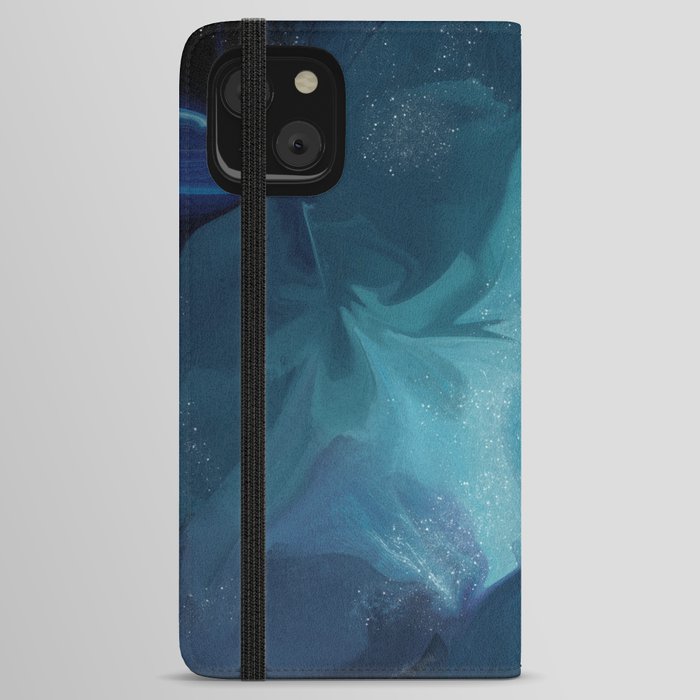 Northern Lights Abstract - 3 iPhone Wallet Case