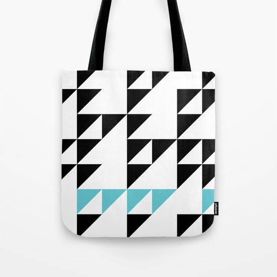 Tri Pixel Tote Bag