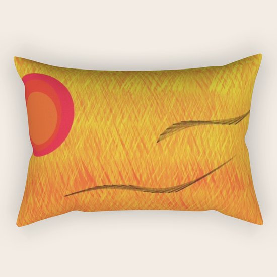 Summer Time Rectangular Pillow