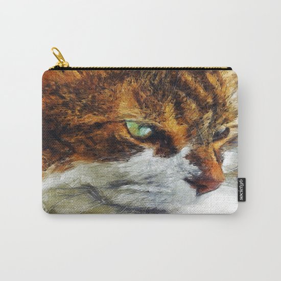Cute Cat Carry-All Pouch