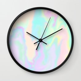 Rainbow Prism Wall Clock 