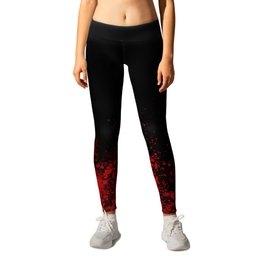 bloodstained two Leggings | Graphic Design, Digital 