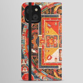 Shri Hevajra Tantric Buddhist Mandala iPhone Wallet Case