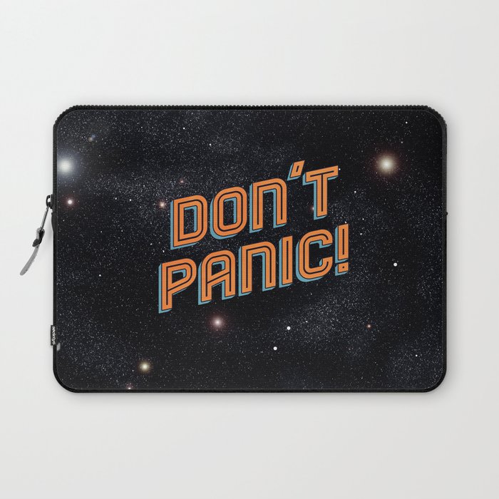 Don't Panic Laptop Sleeve