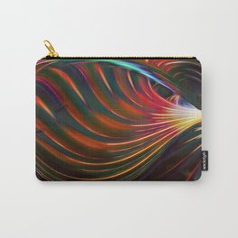 Vesna Wave Carry-All Pouch | Colors, Smooth, Abstract, Pattern, Illustration, Motion, Swirl, Infinite, Artisan, Backgrounds 