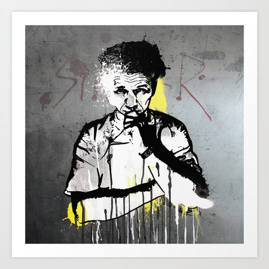 Sinner Ramsay Art Print