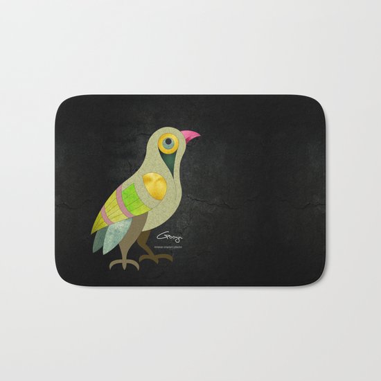 Singing Armenian Bird Bath Mat