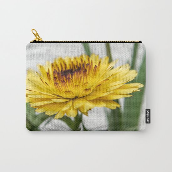Yellow flower Carry-All Pouch