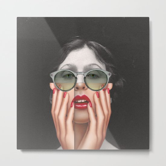 THE APPLICATION Metal Print