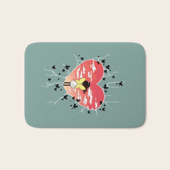 Butterflies Bath Mat