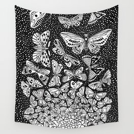 Escher - Butterflies Tessellation Wall Tapestry