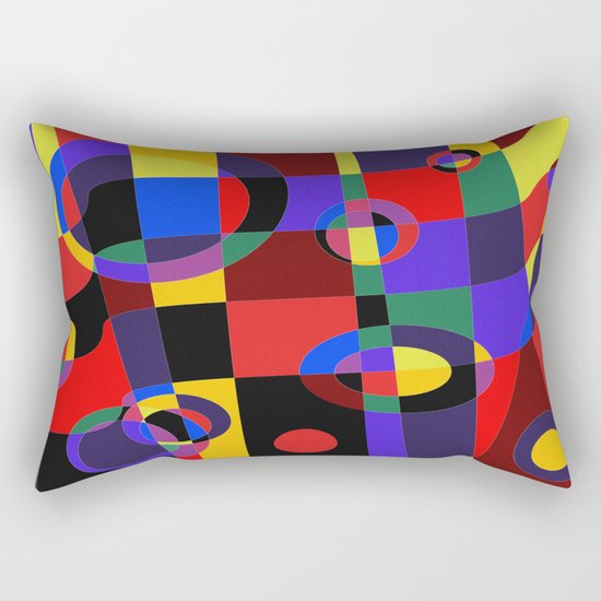 Abstract #96 Rectangular Pillow