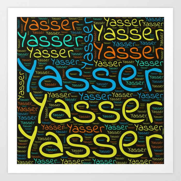 Yasser Art Print