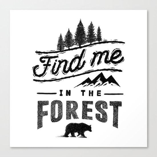 FOREST Canvas Print