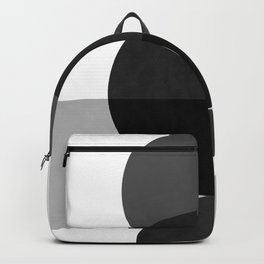The circle overlaps the square l Backpack