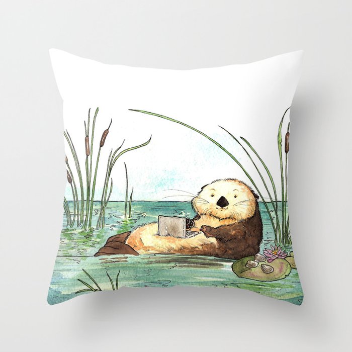 otter pillow case
