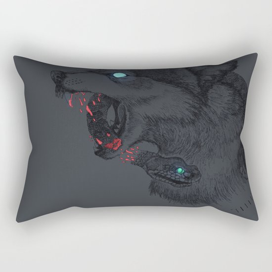 'IIIII' Rectangular Pillow