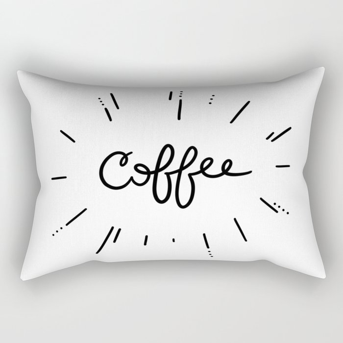 Coffee! Rectangular Pillow