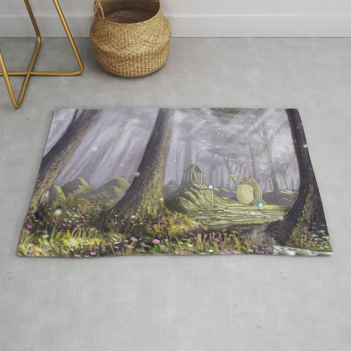 Totoro's Forest Rug