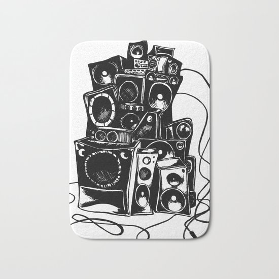 boombox Bath Mat