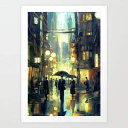 The Canyons Art Print