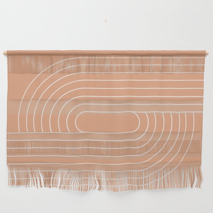 Oval Lines Abstract XXXII Wall Hanging