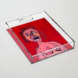 The Scream Acrylic Tray