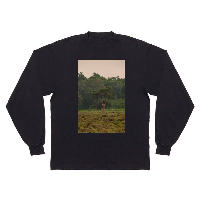 Ladder to unseen tree house Long Sleeve T Shirt