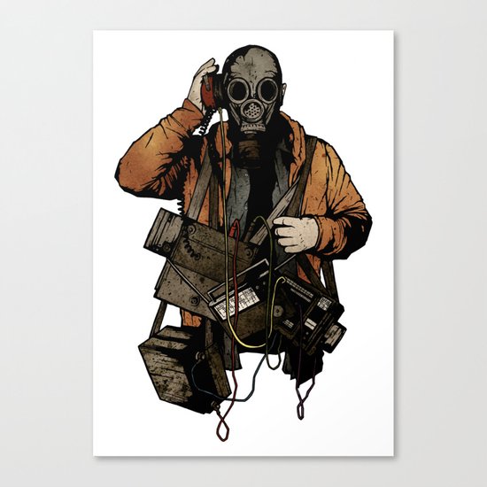 The Listener Canvas Print