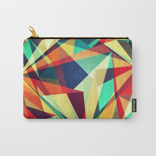 Broken Rainbow Carry-All Pouch