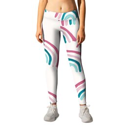 Rainbow Dream Pattern #1 (Kids Collection) #decor #art #society6 Leggings