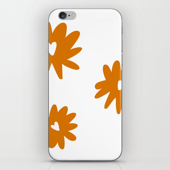 Minimal flora 5 iPhone Skin