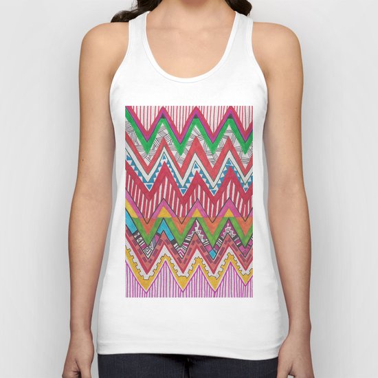 Peruvian Waves Unisex Tank Top