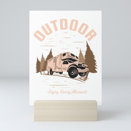 Outdoor Enjoy Every Moment Mini Art Print